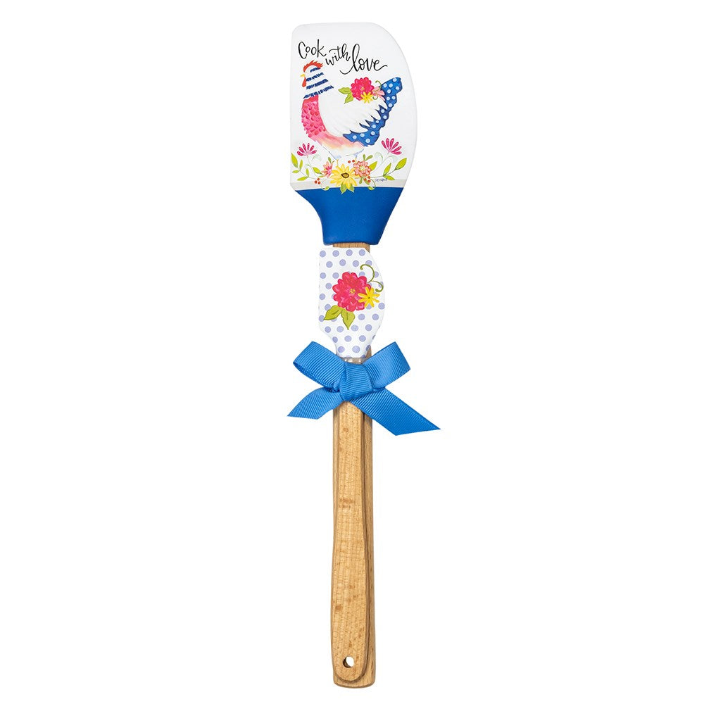 Kitchen Buddies-Large & Small Spatula-Cook With Love (Silicone)