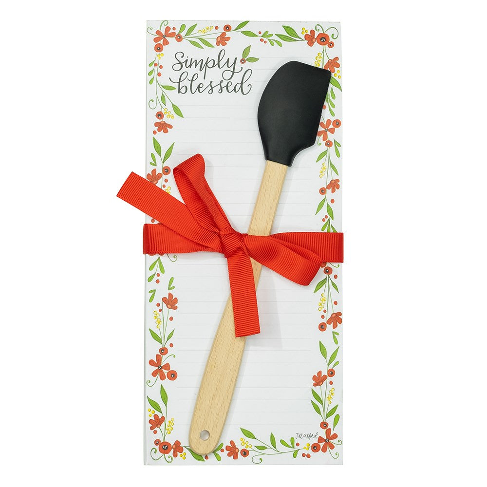 Kitchen Companion-Mini Spatula w/Magnetic Pad-Simply Blessed
