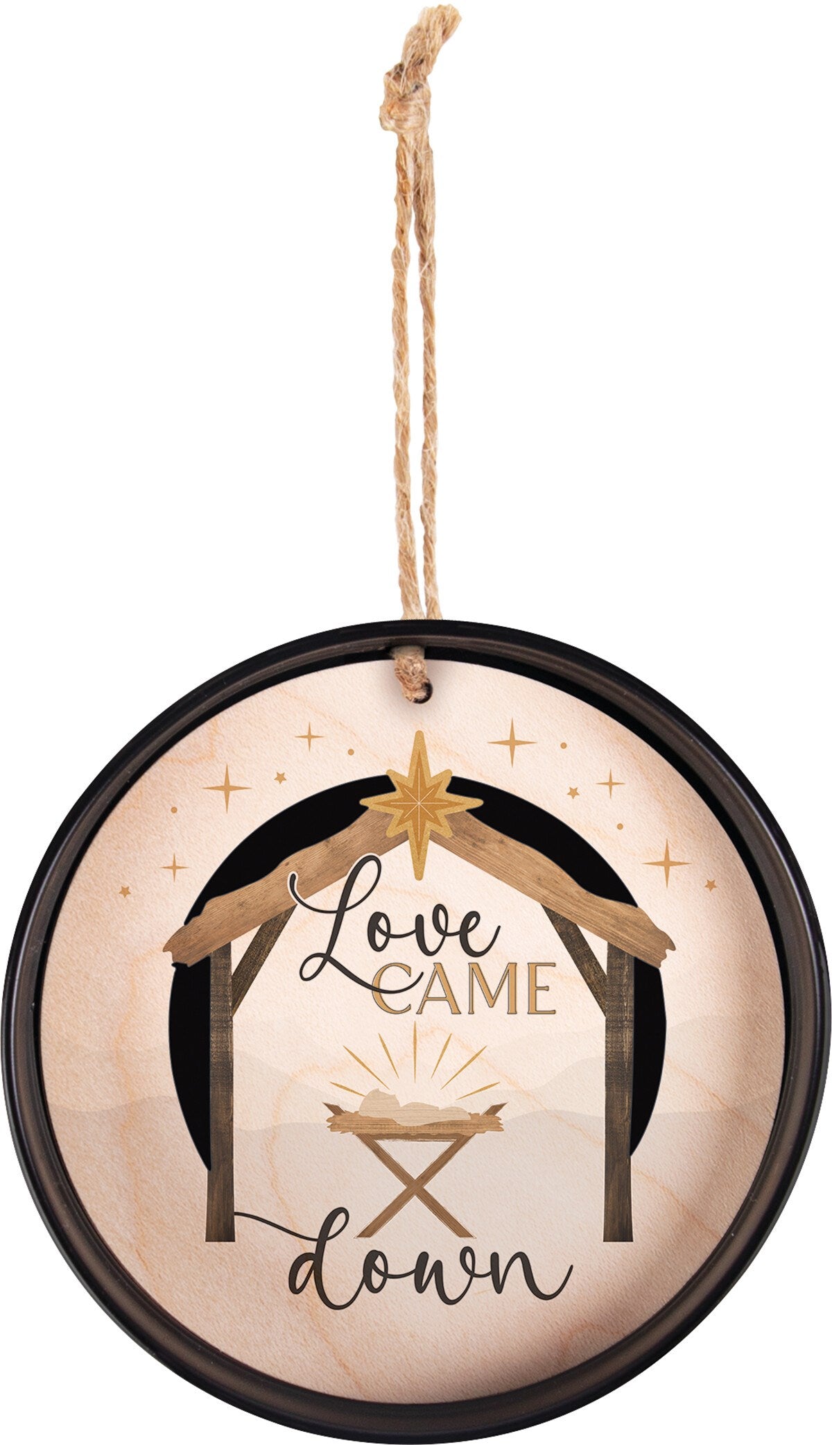 Ornament-Love Came Down (3.5")