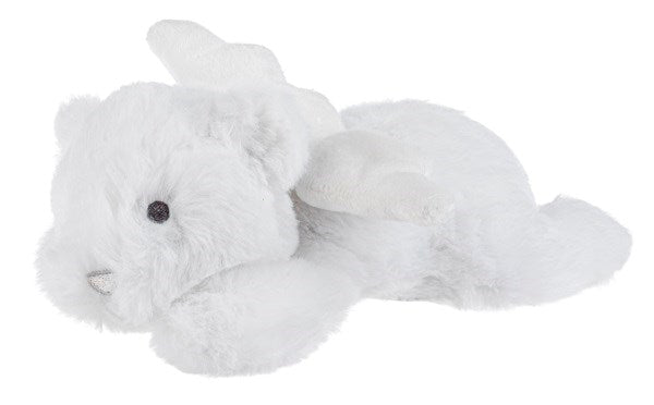 Plush-Heaven Sent Angel Bear w/Cross on Foot(9")