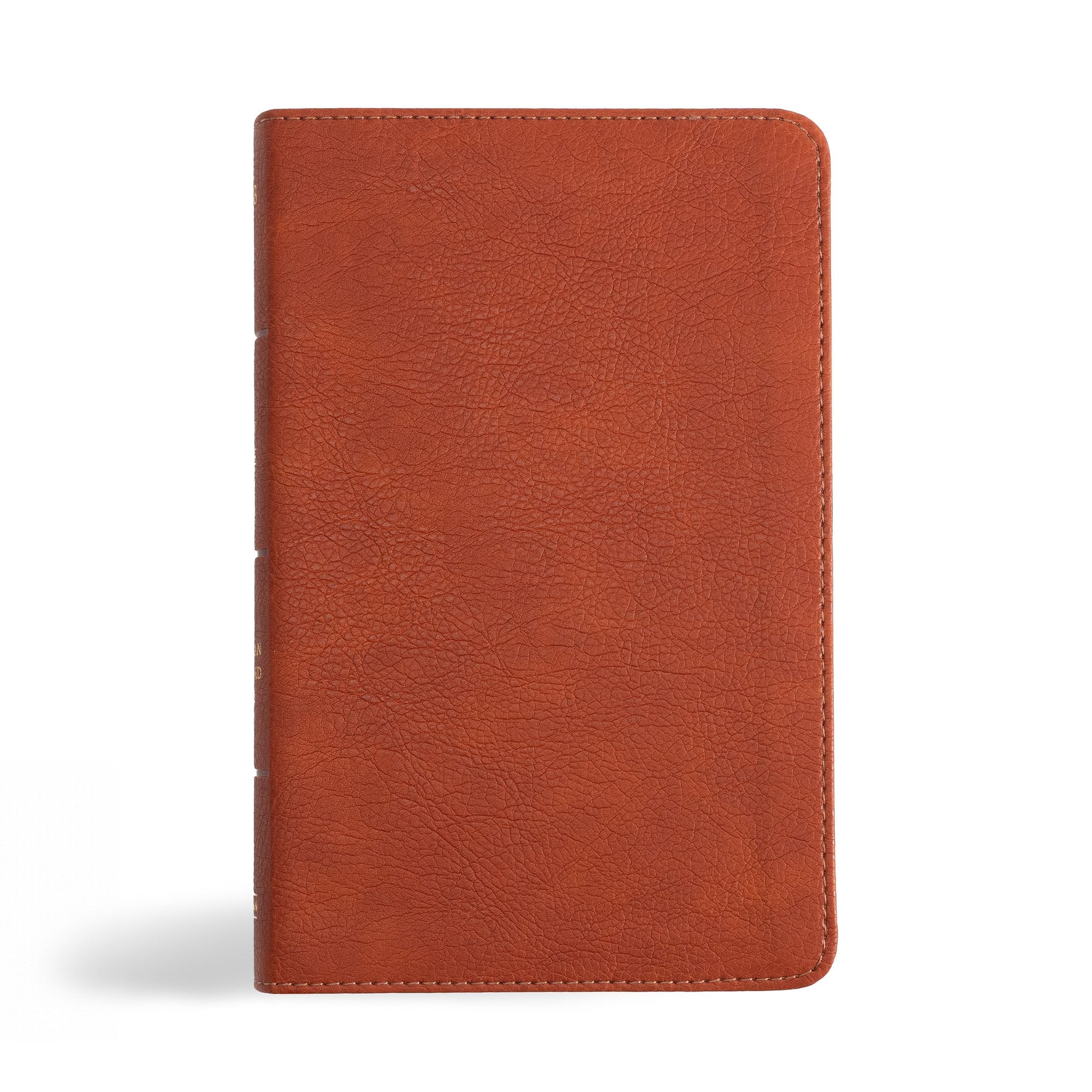 NASB 2020 Personal Size Bible-Burnt Sienna LeatherTouch