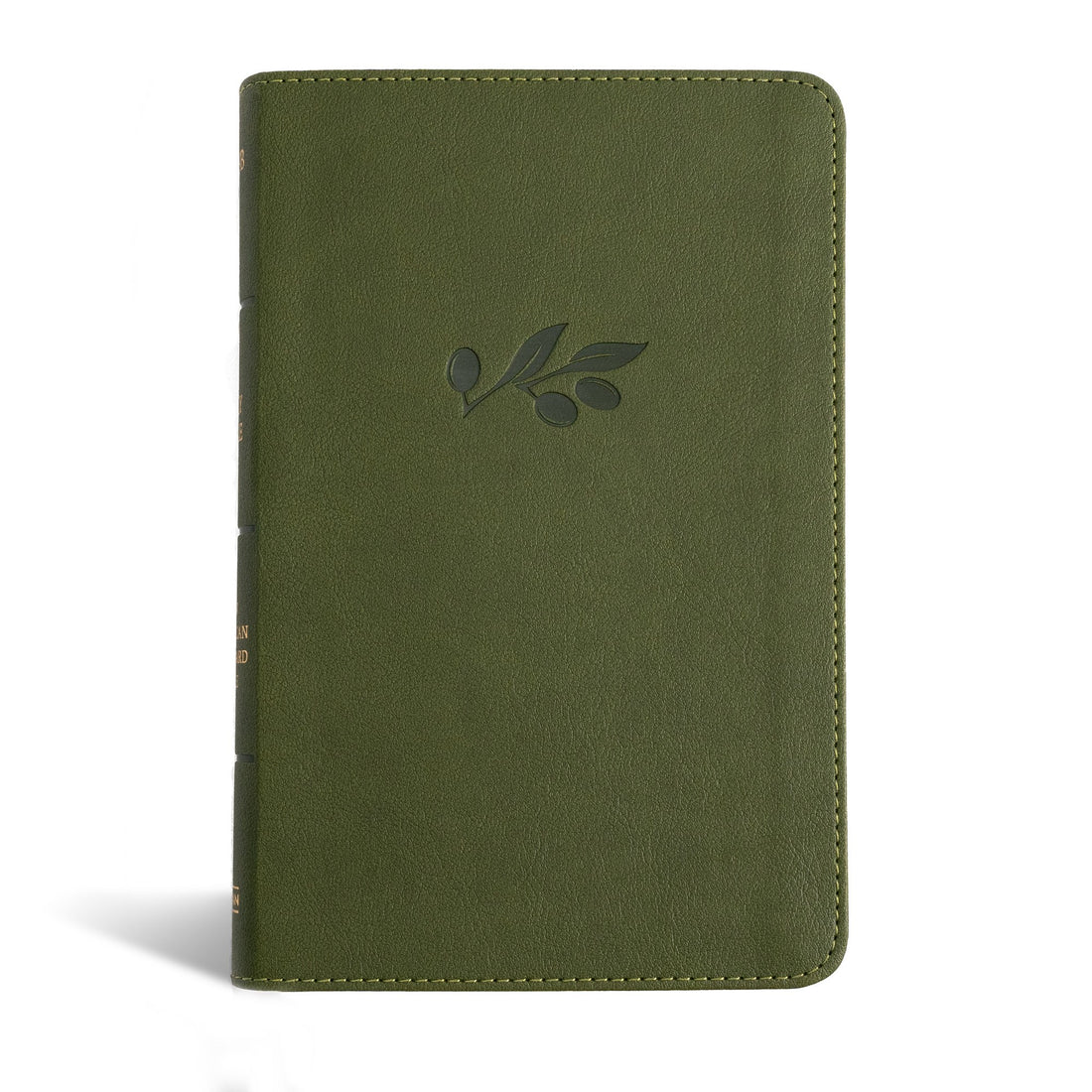 NASB 2020 Personal Size Bible-Olive LeatherTouch