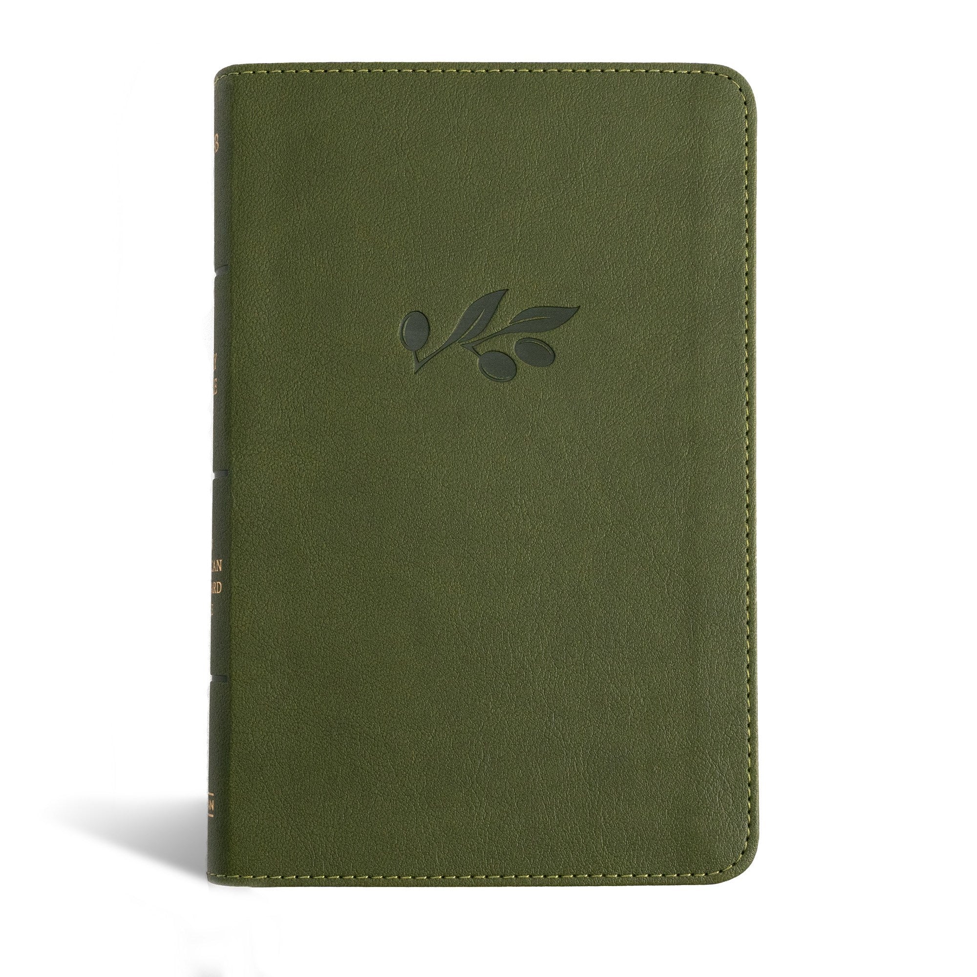NASB 2020 Personal Size Bible-Olive LeatherTouch