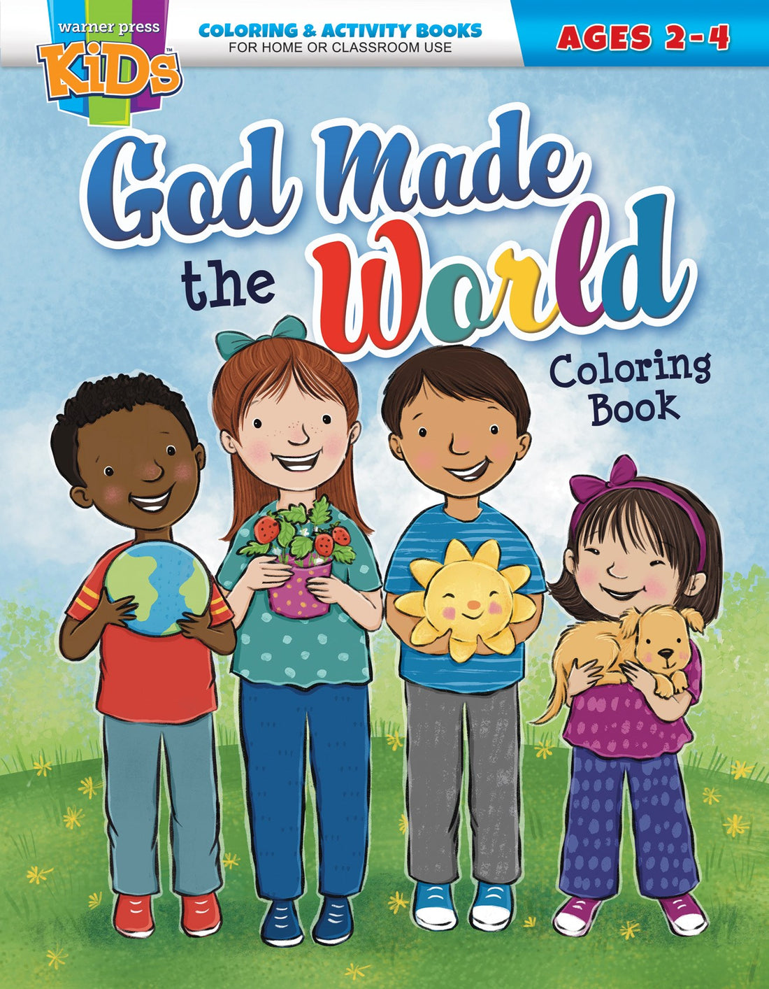 God Made The World Coloring & Activity Book (Ages 2-4)