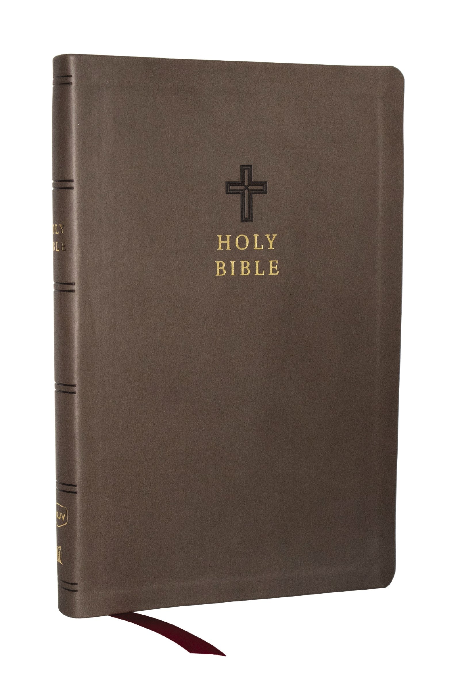 KJV Value Ultra Thinline Bible (Comfort Print)-Charcoal Leathersoft