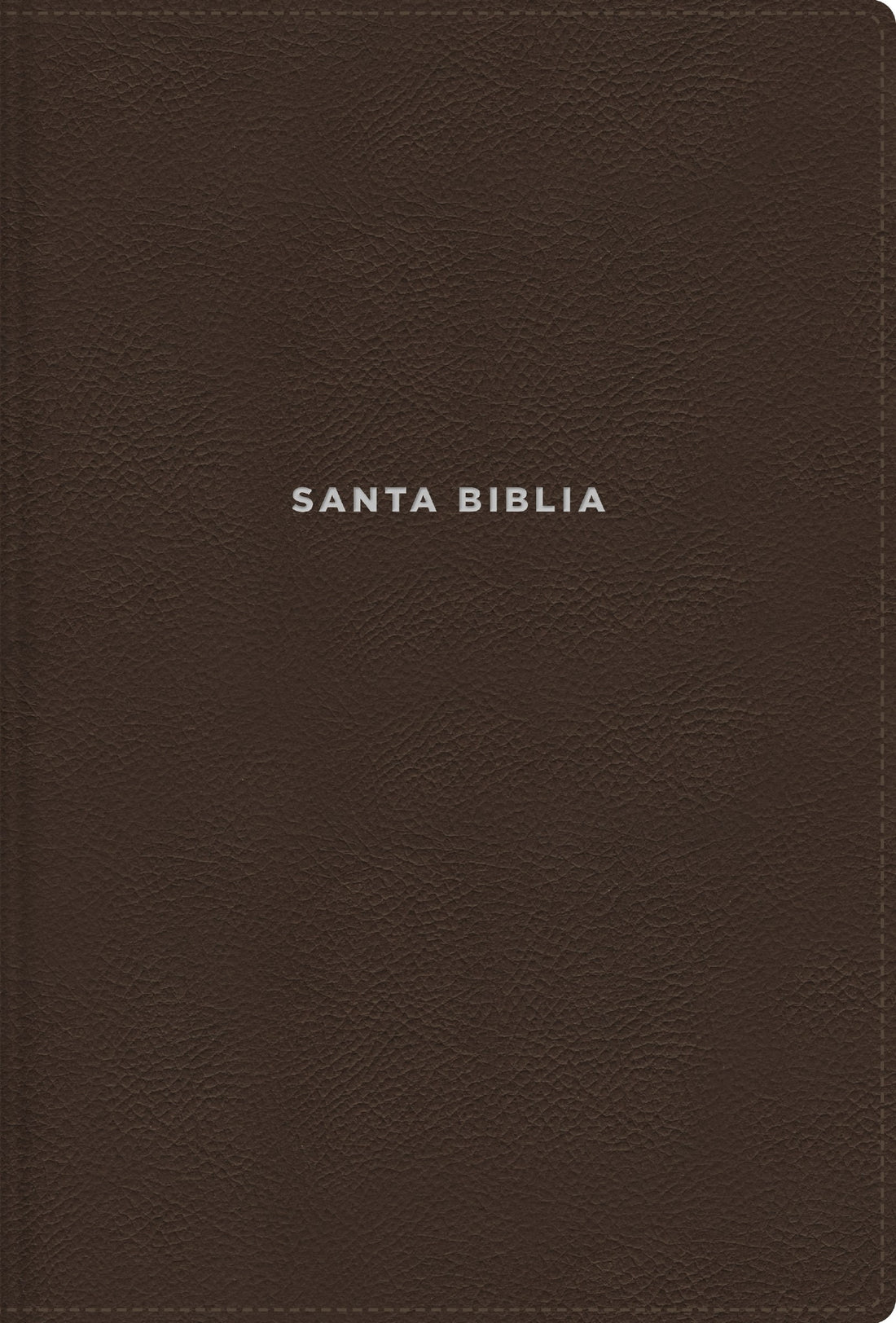 Span-NIV Study Bible/Large Print (Revised Text 2022) (Biblia de Estudio Letra Grande)-Brown Leathersoft