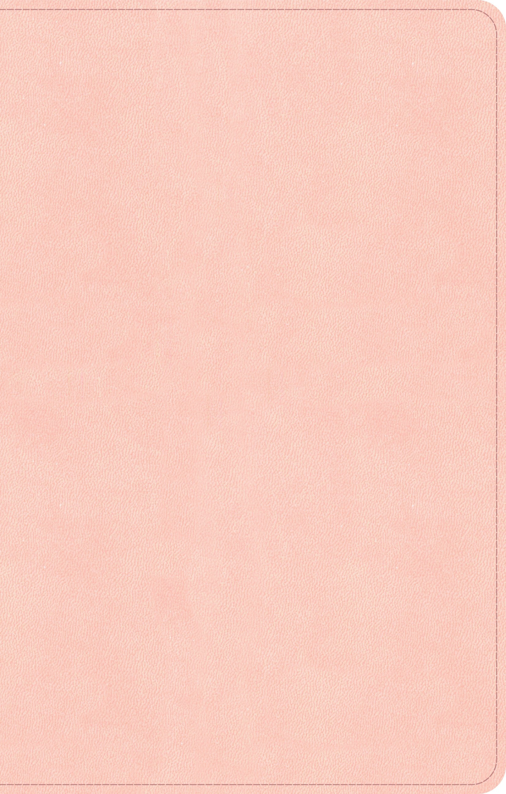 CSB Thinline Bible-Blush SuedeSoft LeatherTouch