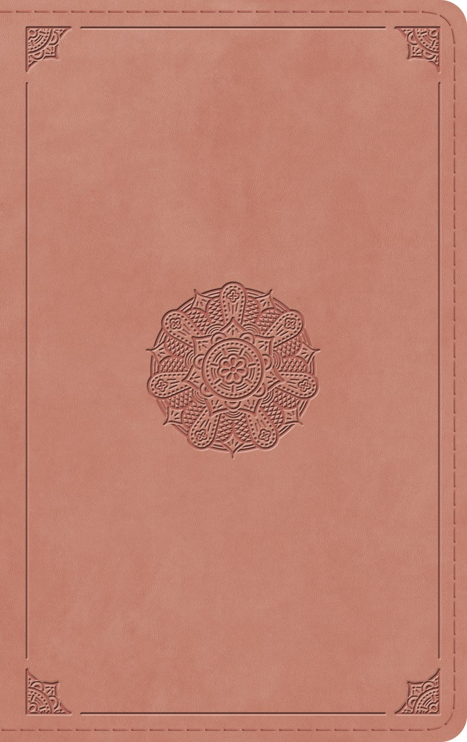 ESV Thinline Bible-Blush Rose Emblem Design TruTone