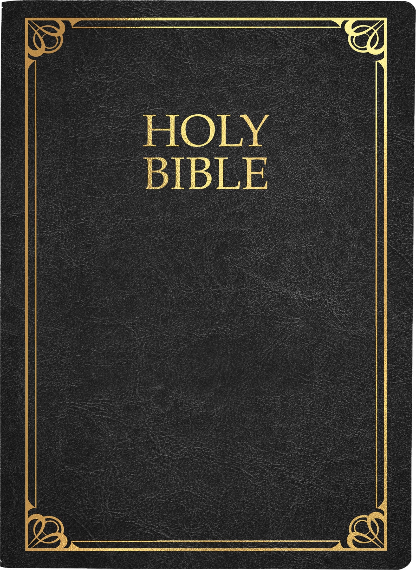 KJV Family Legacy Holy Bible Large Print-Black Genuine Leather Indexed
