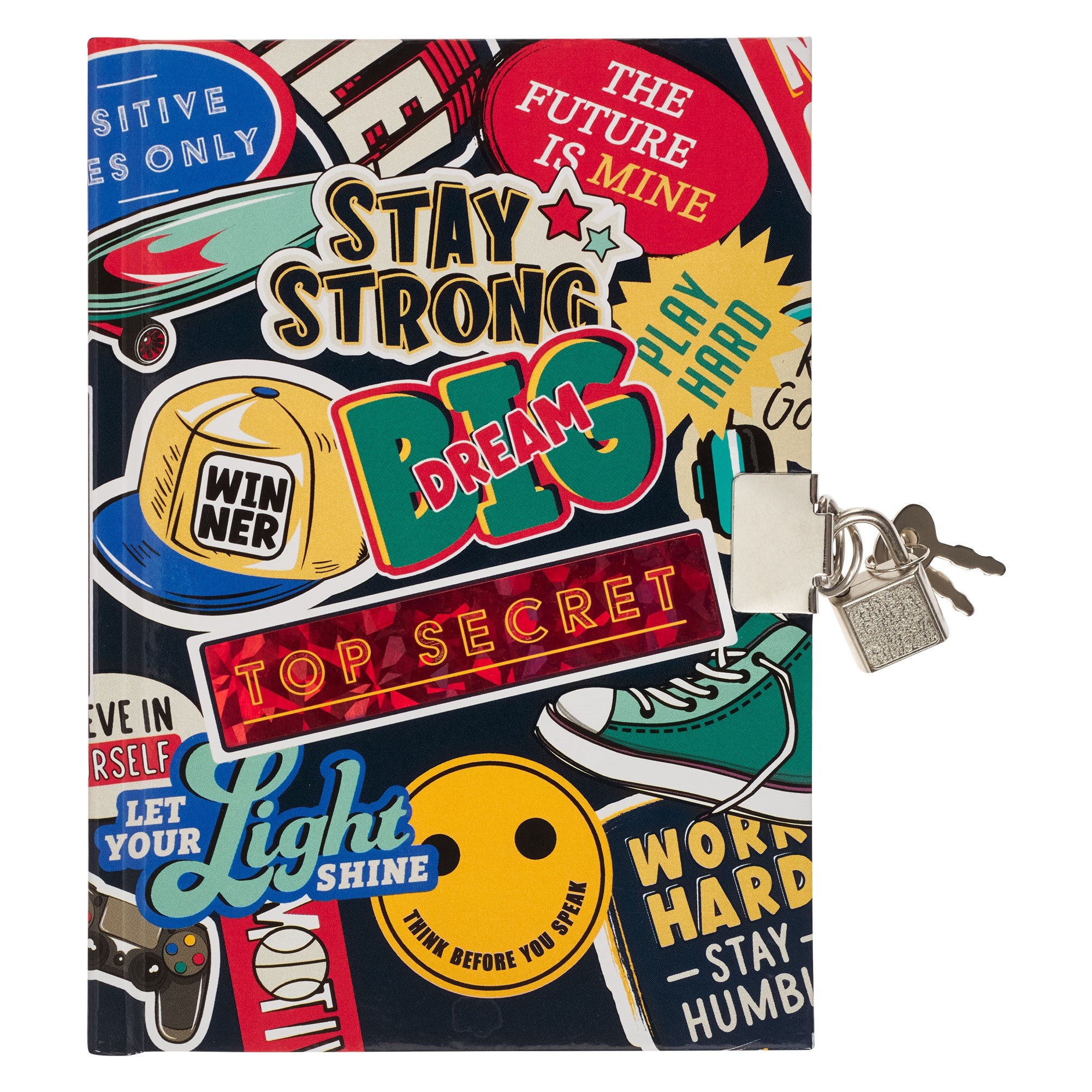 Diary Hardcover-Be Strong-Josh. 1:9