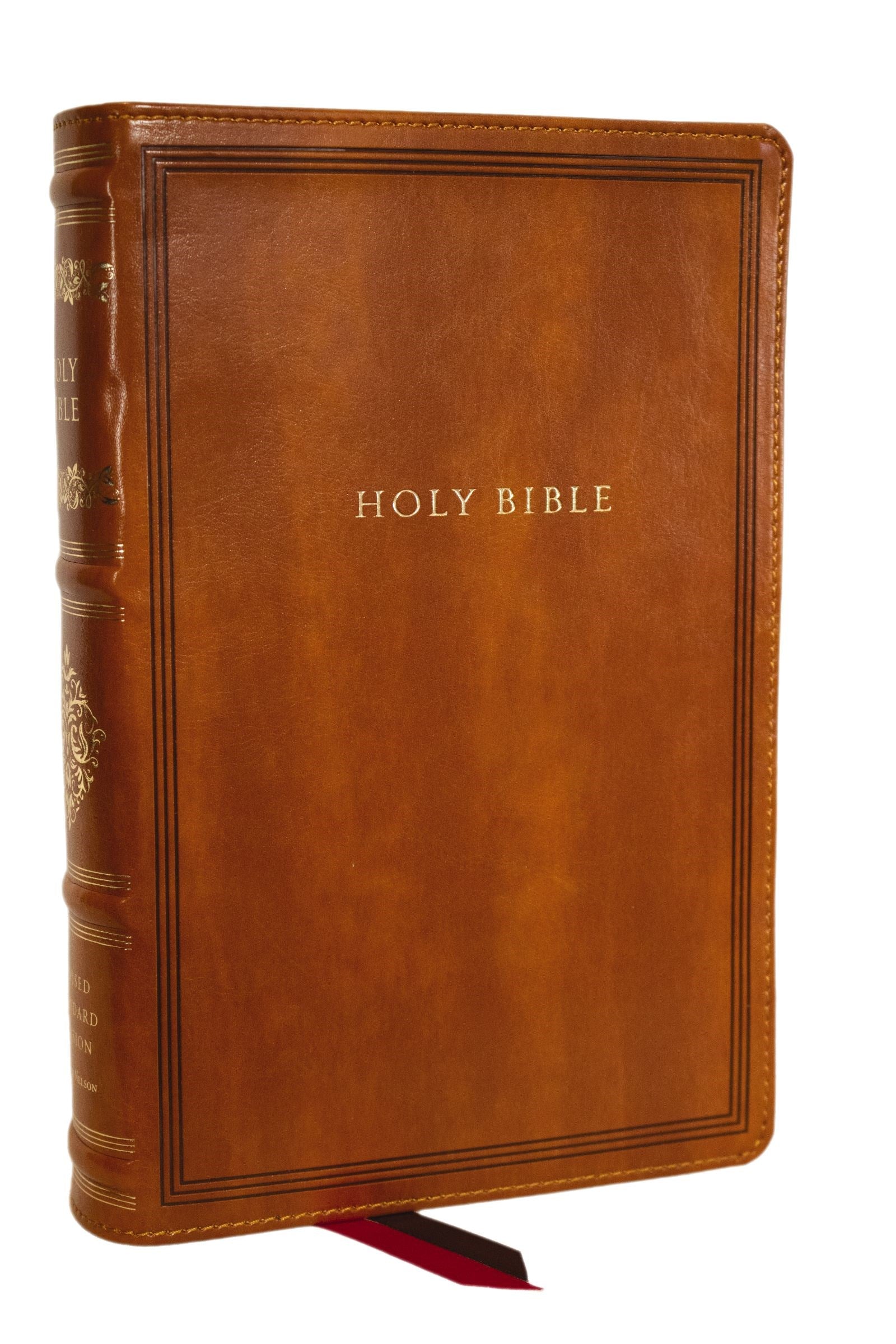 RSV Personal Size Bible (Sovereign Collection)-Brown Leathersoft