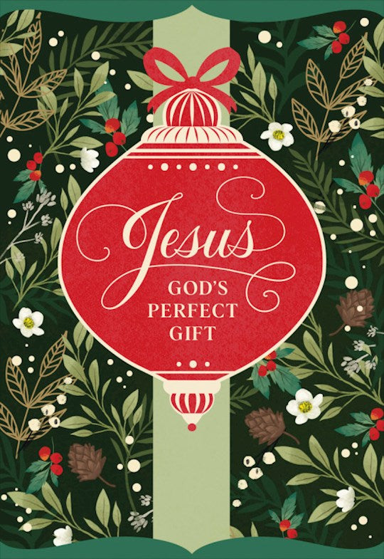 Boxed Card-Christmas-Jesus Ornament Good Steward (Box Of 18)