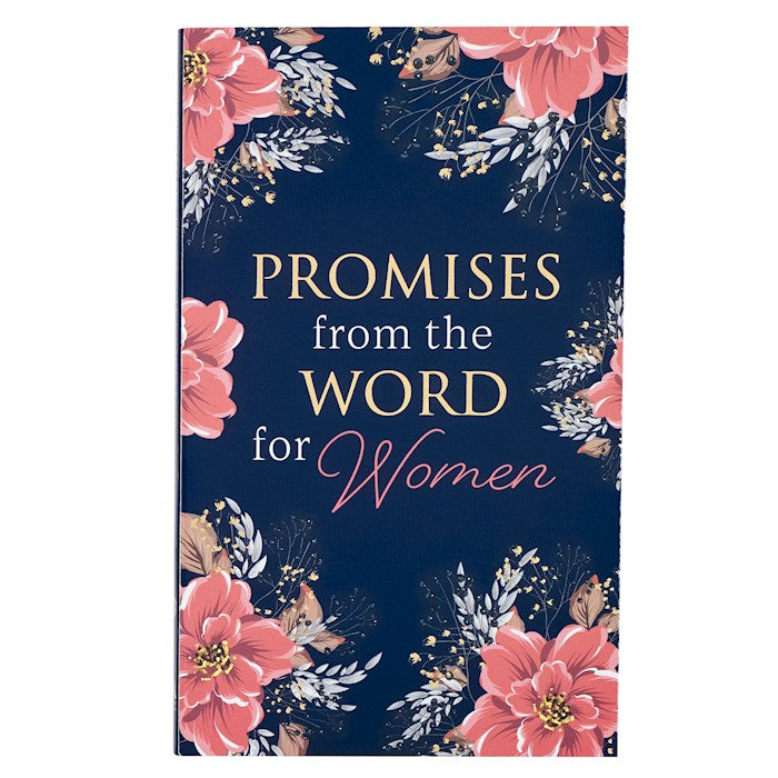 Promises From The Word For Women-Pink Floral Softcover