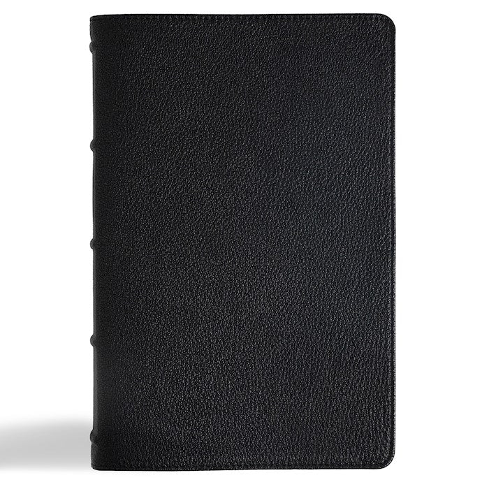 CSB Oswald Chambers Bible Legacy Edition-Black Premium Goatskin