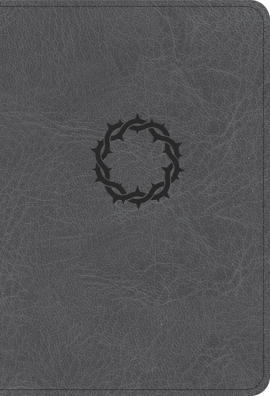 NASB 2020 Large Print Compact Reference Bible-Charcoal LeatherTouch