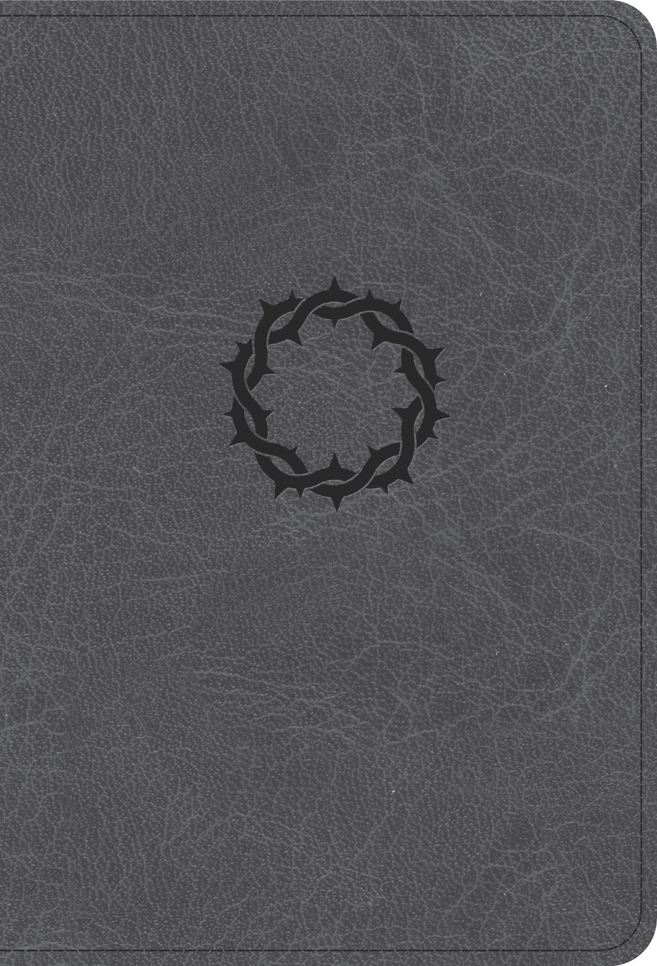 NASB 2020 Large Print Compact Reference Bible-Charcoal LeatherTouch