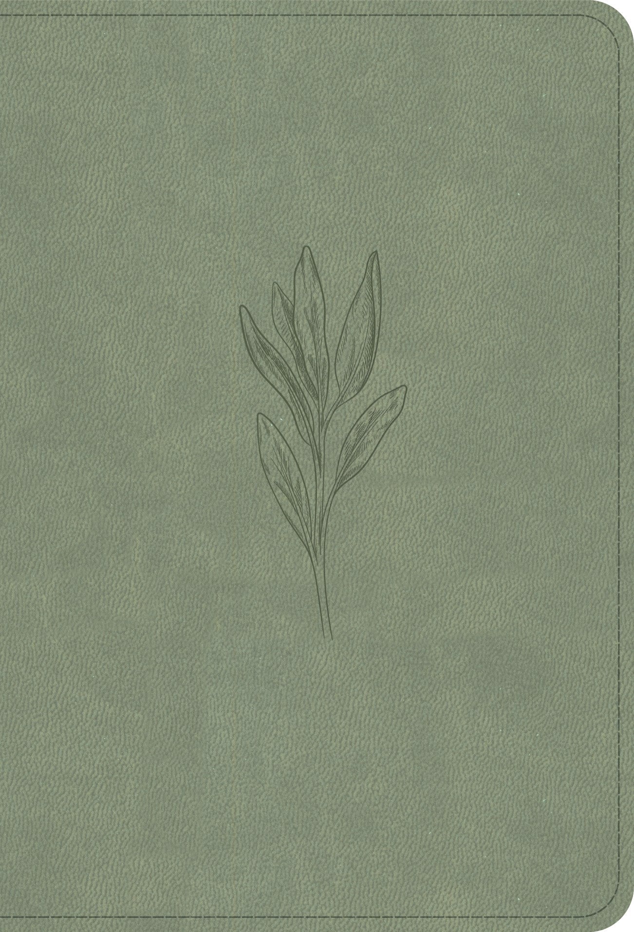 NASB 2020 Large Print Compact Reference Bible-Sage SuedeSoft LeatherTouch