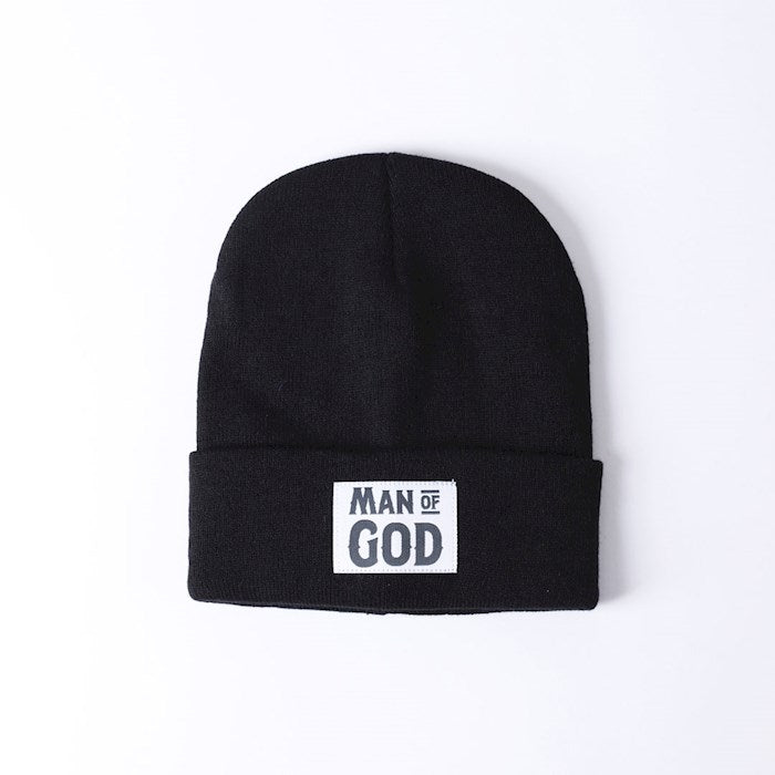 Beanie-Man Of God-Black