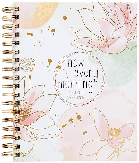 New Every Morning 12-Month 2025 Planner