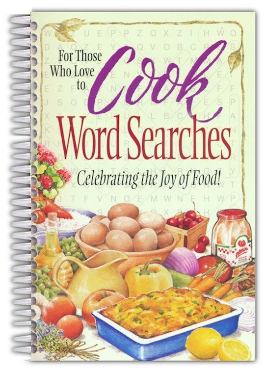 For Those Who Love To Cook Word Searches