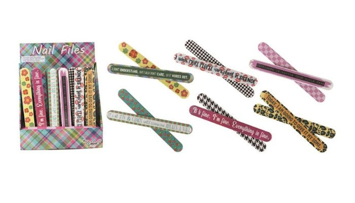Fingernail File-Jumbo Assortment (Set Of 48)