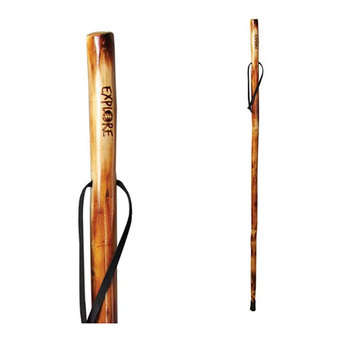 Walking Stick w/Compass &amp; Pouch-Explore (48")