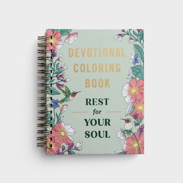 Rest For Your Soul: Devotional Adult Coloring Book