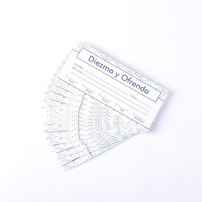 Offering Envelopes-Tithe &amp; Offering (Spanish) (Pack Of 100)