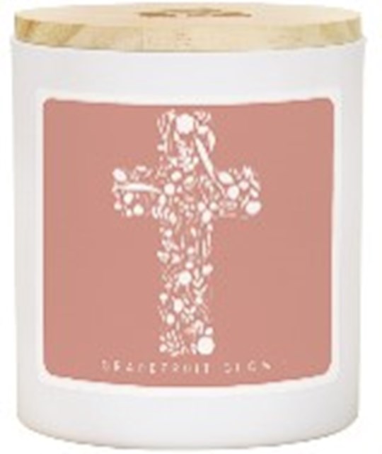 Candle-Floral Cross-Grapefruit Glow Scent (11 Oz - 2 Wick)