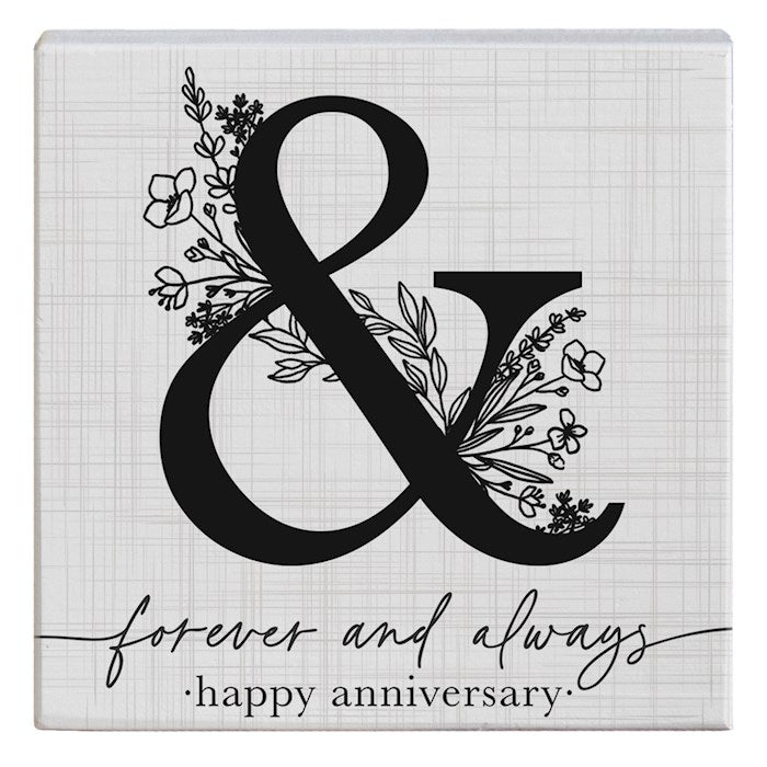 Gift-a-Block-Forever And Always (5.25" x 5.25")