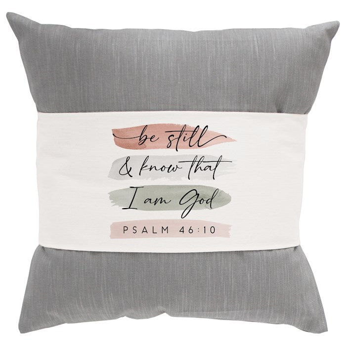 Pillow Hug-Be Still (35.25" x 7.25")