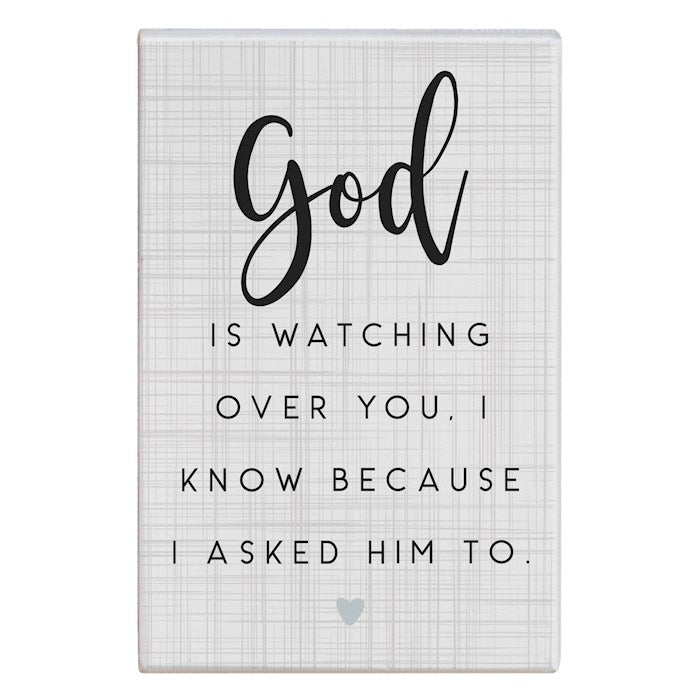 Small Talk Rectangle-God Watching You (3.5" x 5.25")