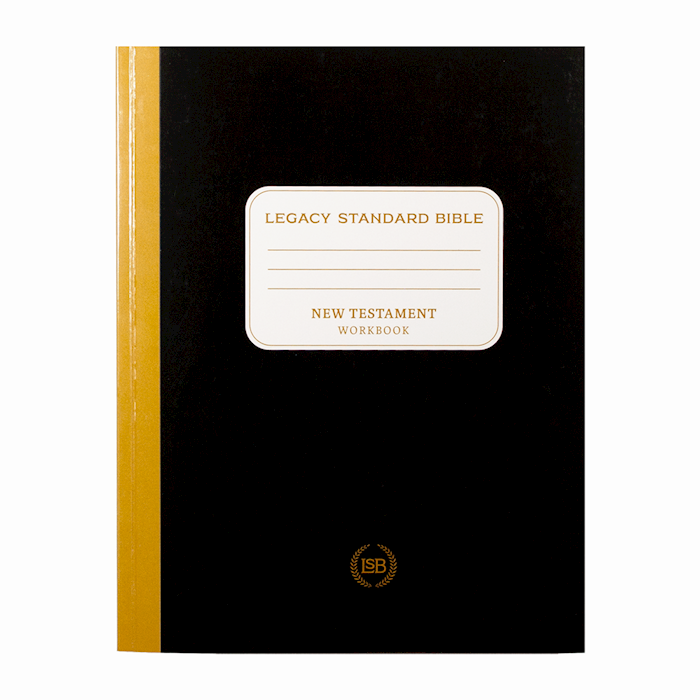 LSB Legacy Standard Bible New Testament Workbook-Softcover