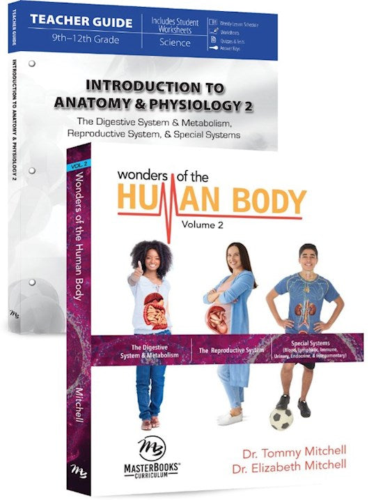 Master Books-Introduction To Anatomy &amp; Physiology 2 Curriculum Pack (9th - 12th Grade)