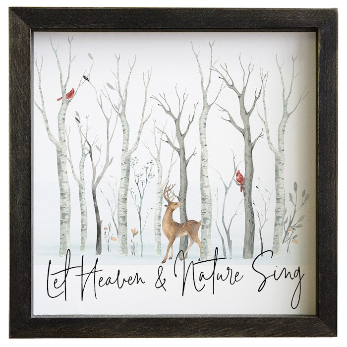 Rustic Frame-Heaven &amp; Nature (10 x 10)