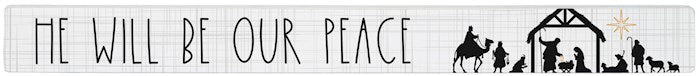 Talking Stick-Be Our Peace (16 x 1.5)