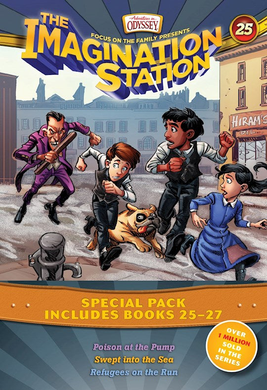 Adventures In Odyssey The Imagination Station 3-Pack (Books 25-29)