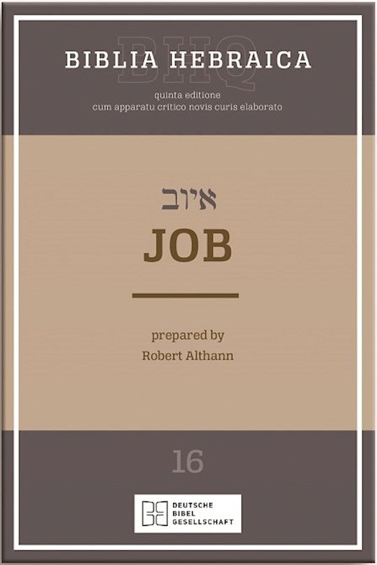 Job (Biblia Hebraica Quinta)