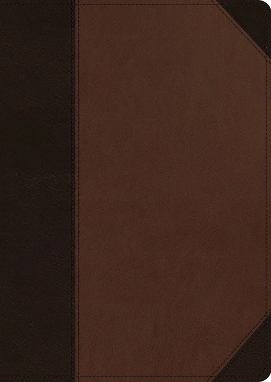 ESV Archaeology Study Bible-Brown/Walnut Portfolio Design TruTone