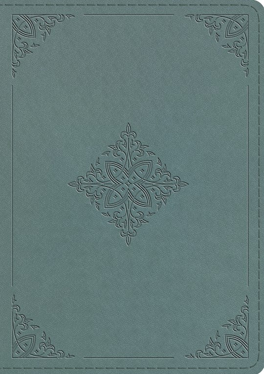 ESV Chronological Bible-Paris Sky Fleur-de-lis Design TruTone