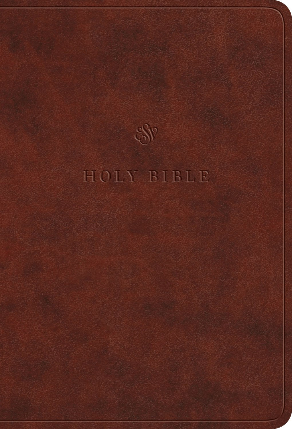 ESV Value Large Print Compact Bible-Chestnut TruTone