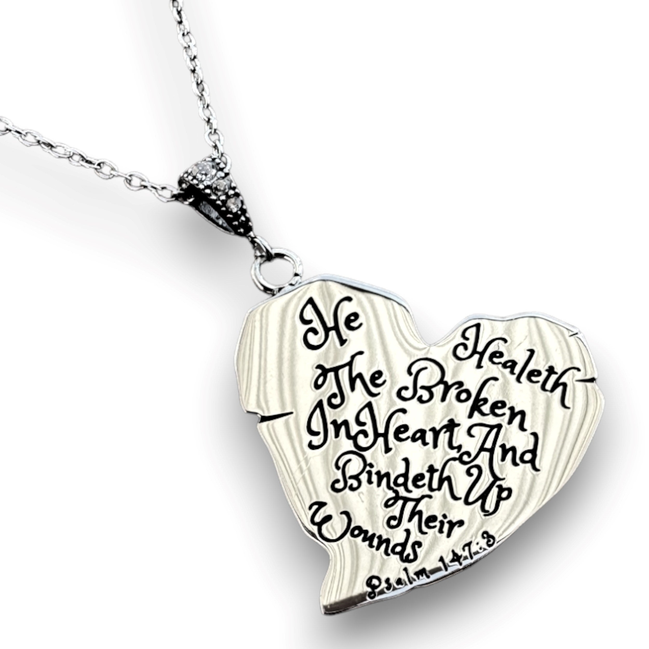 Necklace-Tree Heart-Heal (Womens) (18&quot;)