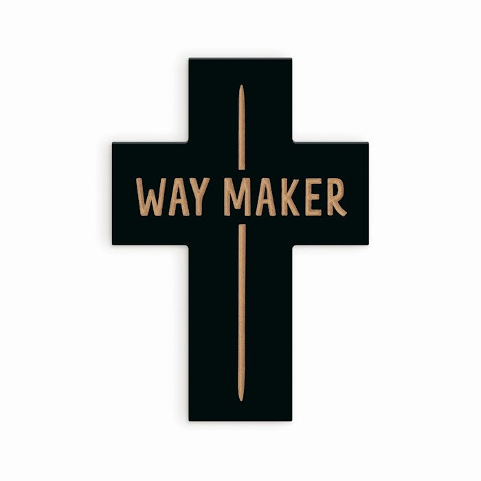 Carved Cross-Way Maker (5.75" x 8")