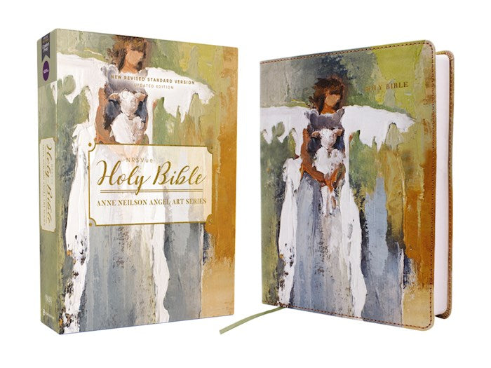 NRSVue Holy Bible (Anne Neilson Angel Art Series)-Multicolor Leathersoft