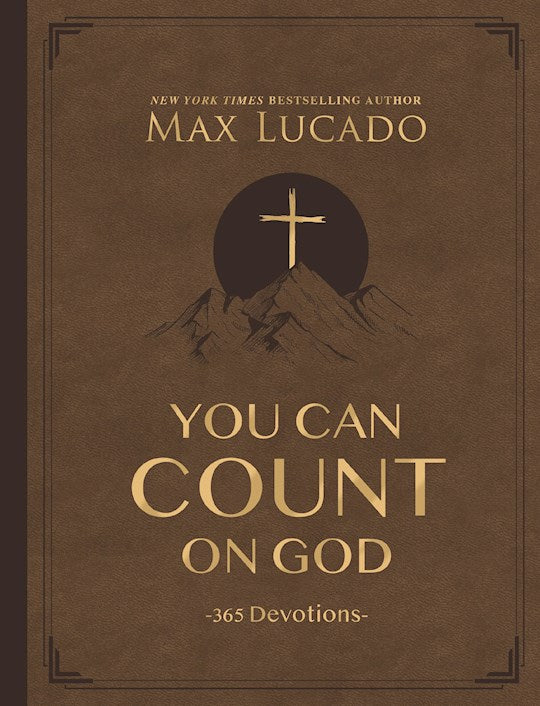 You Can Count On God Large Text