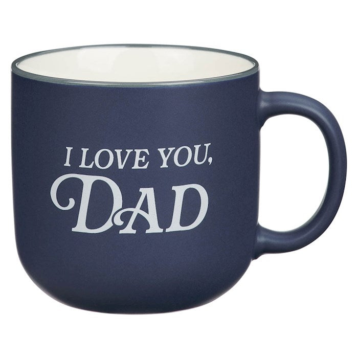 Mug-I Love You Dad (Malachi 4:6)-Navy (MUG1125)