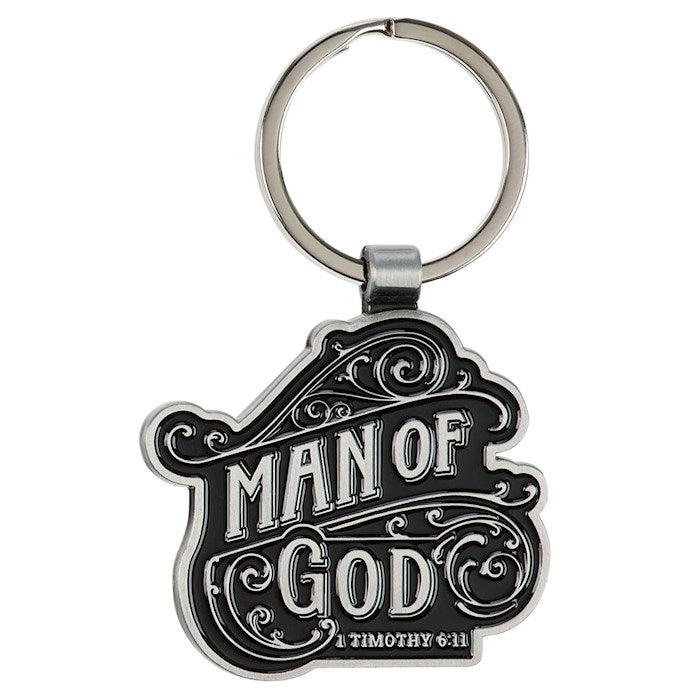 Keychain-Man Of God 1 Tim. 6:11