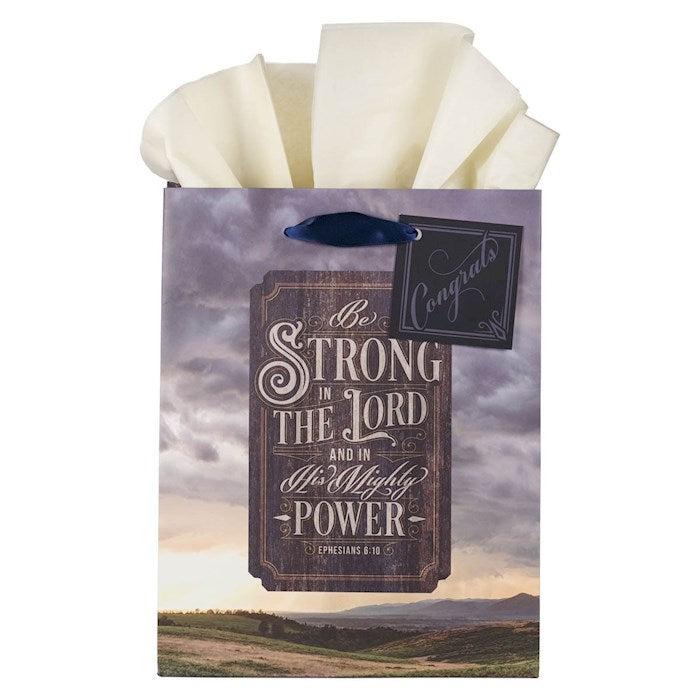 Gift Bag-Medium-Strong in the Lord Eph. 6:10