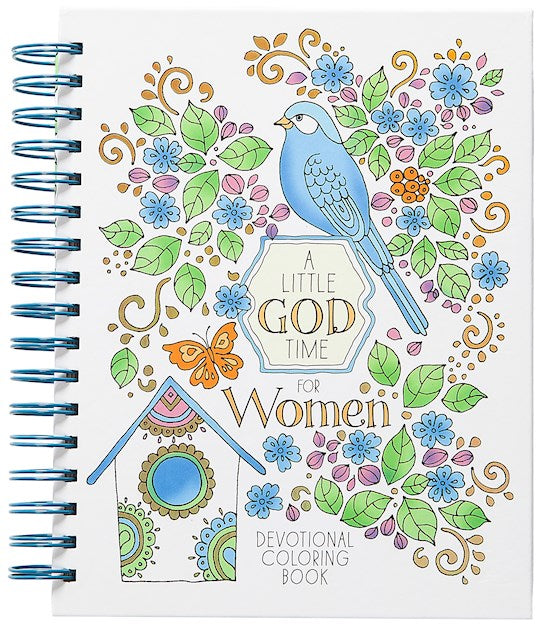 A Little God Time For Women Devotional Coloring Book