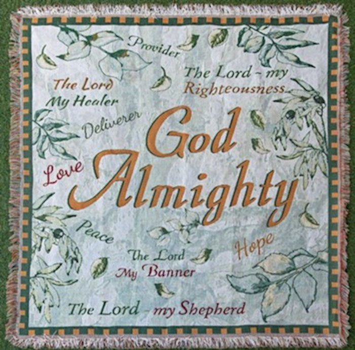 Throw Blanket-God Almighty (50x60) (